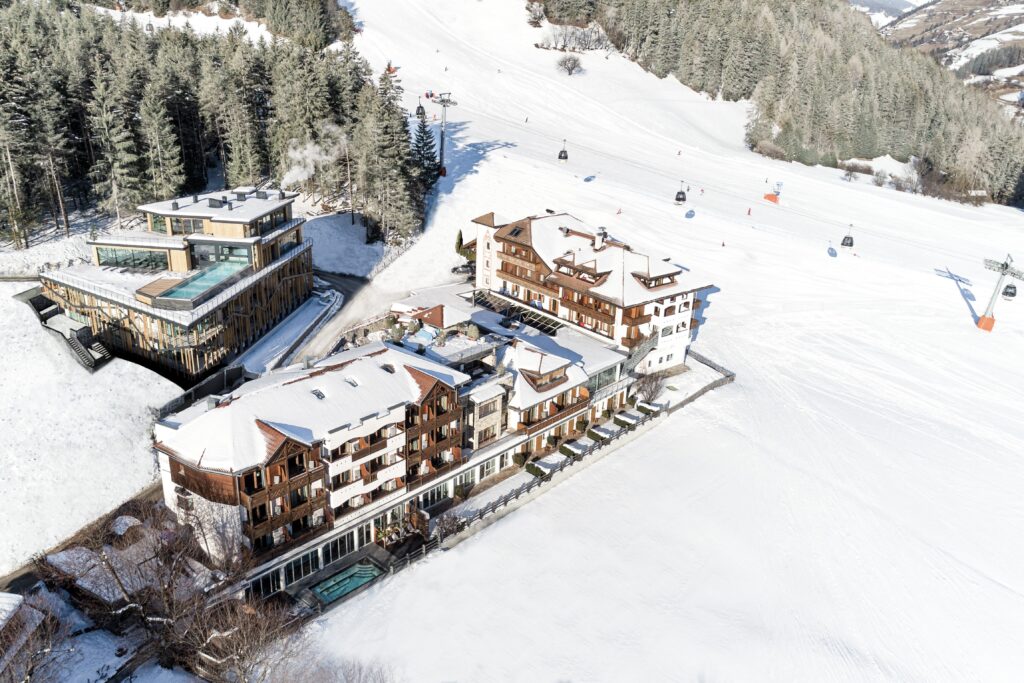 Le Dolomiti davanti alla porta