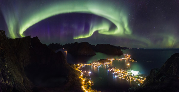 Norway magical northern lights