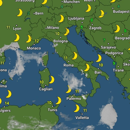 Meteo in diretta streaming