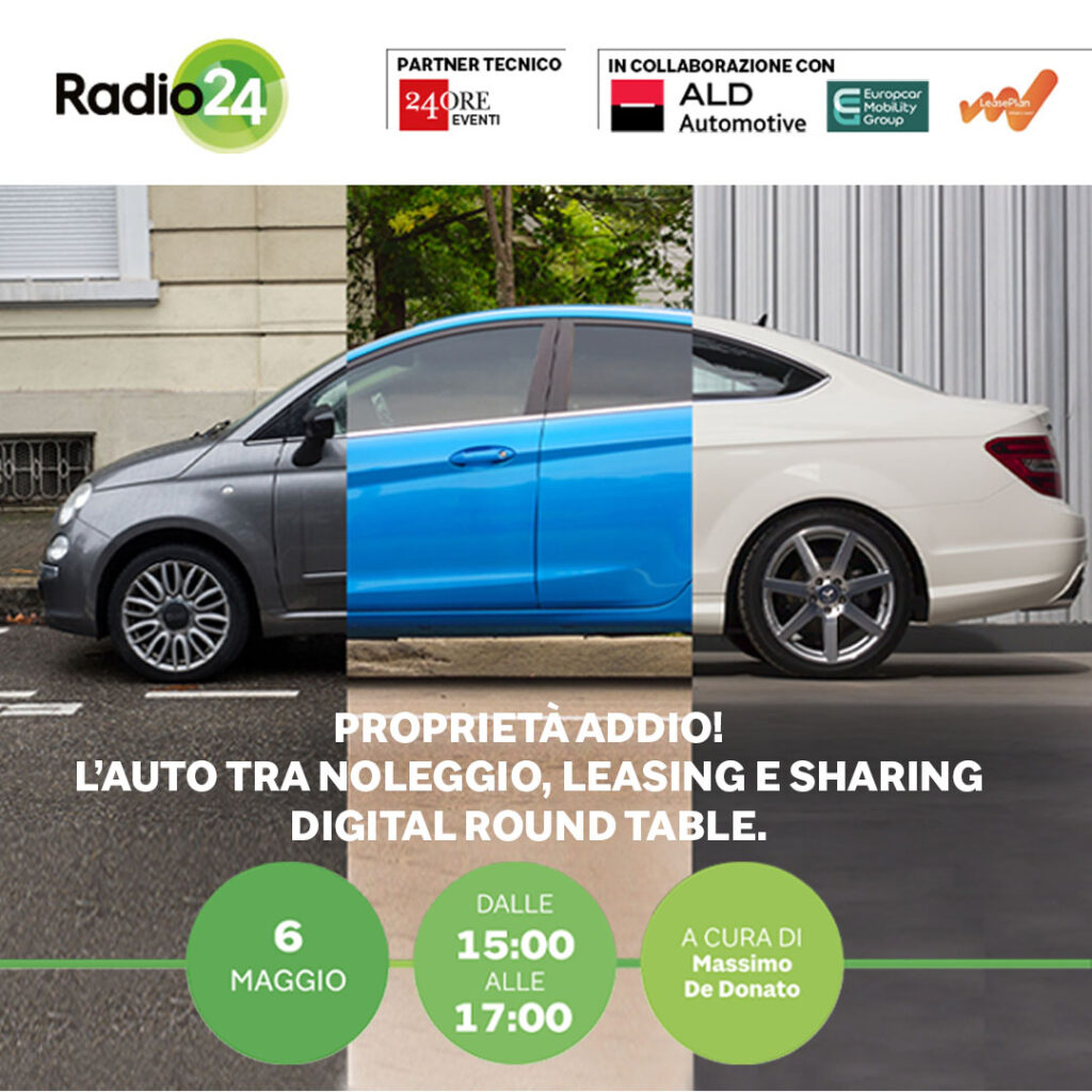 L’auto tra noleggio, leasing e sharing