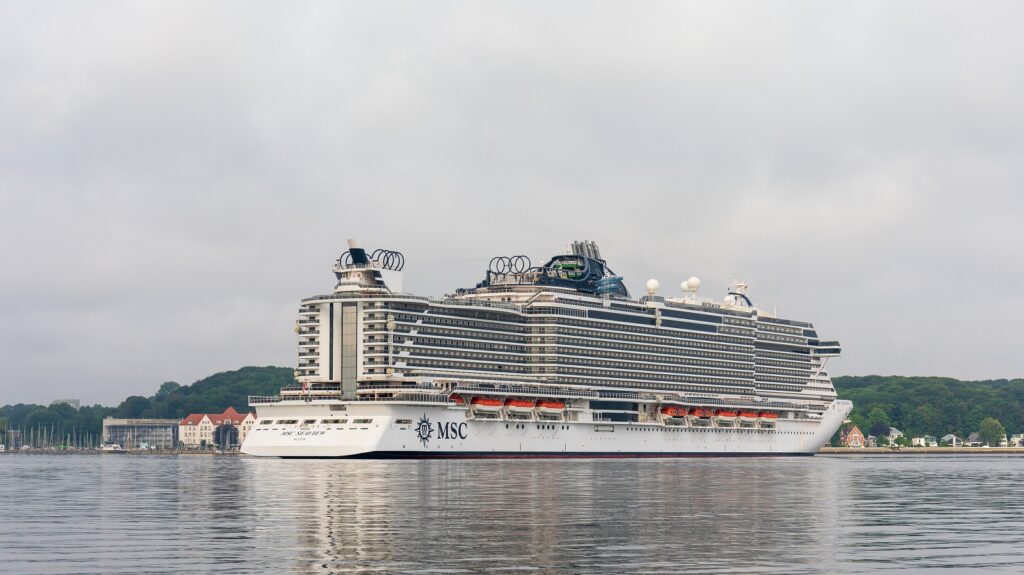 MSC Seaview riparte da Kiel