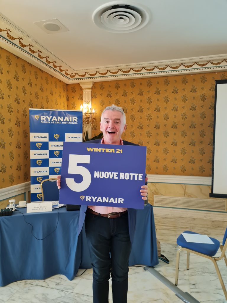 Nuove rotte Ryanair da Roma