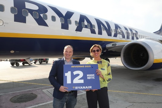 Nuovo operativo invernale Ryanair da Napoli