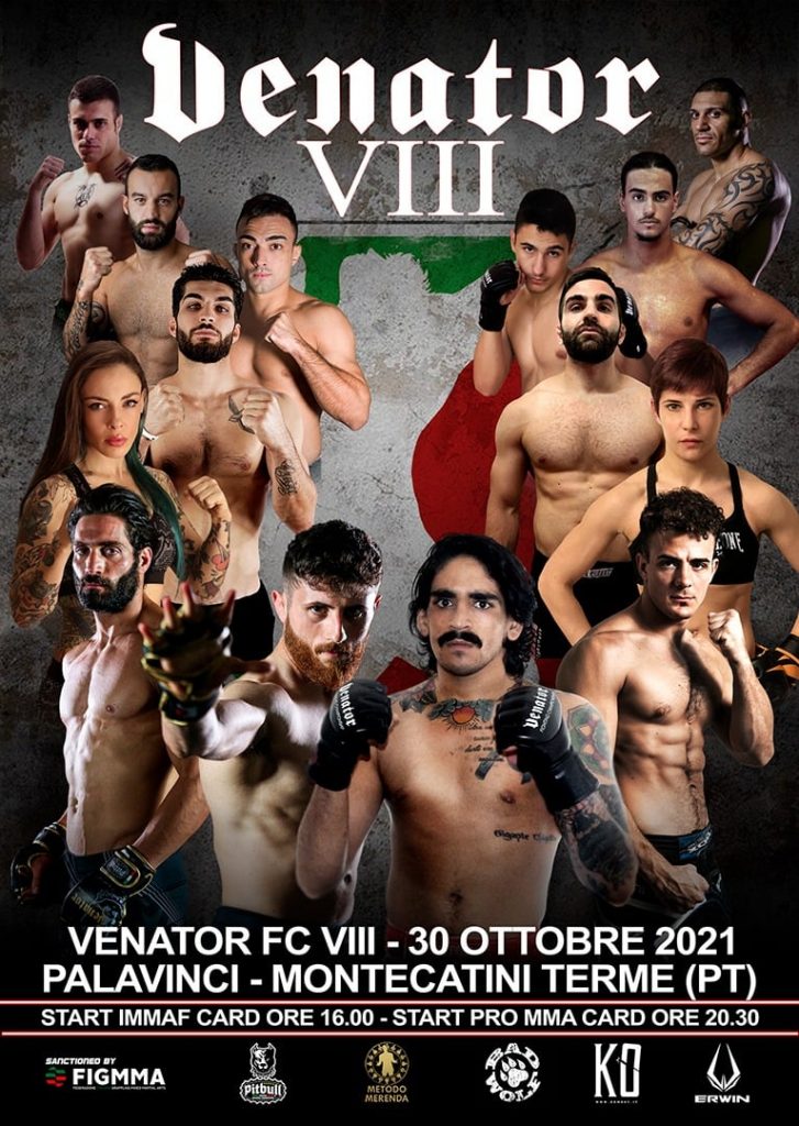 Venator Fighting Championship a Montecatini Terme