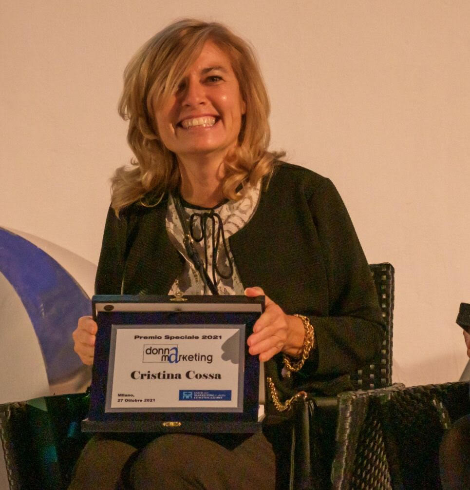 Cristina Cossa Premio Donna Marketing 2021