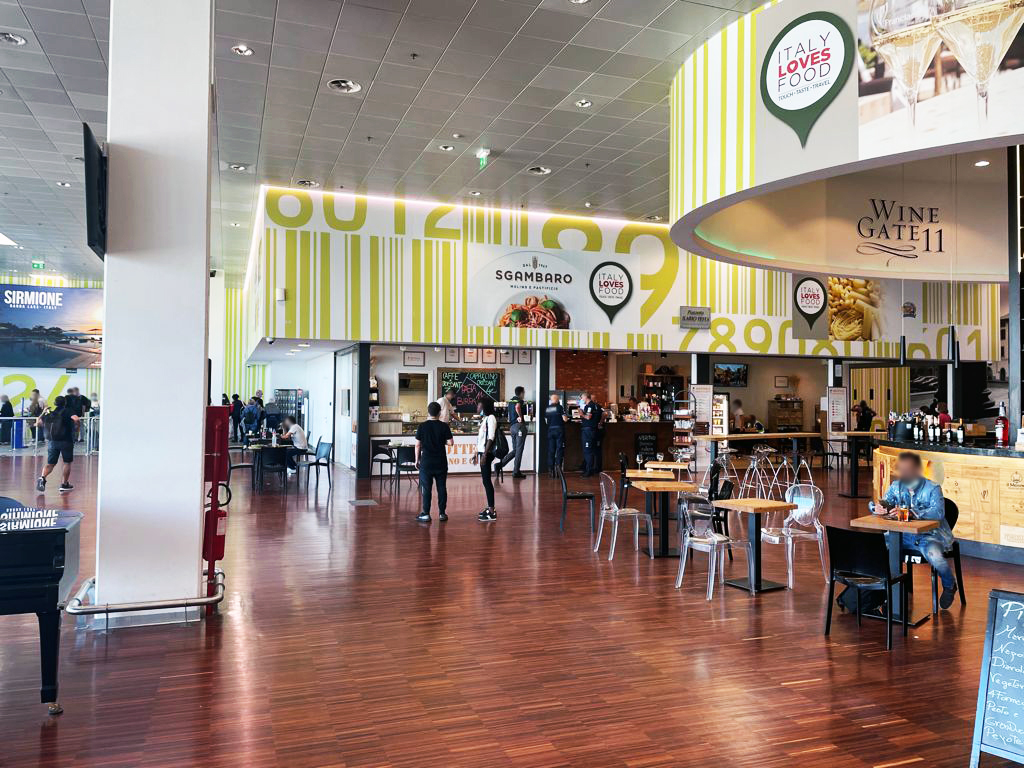 La pasta Sgambaro arriva al Milan Bergamo Airport