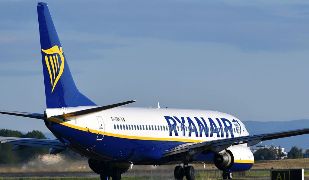 Da Ryanair arriva il 2X1 per il Black Friday