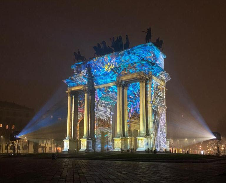 Con  Reasoned Art l’Arco della Pace di Milano entra nel Metaverso