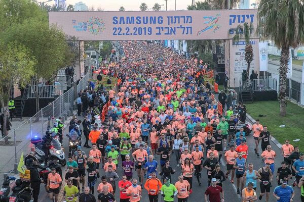 La Tel Aviv Samsung Marathon torna il 25 febbraio 2022 Le iscrizioni chiudono il 19 febbraio