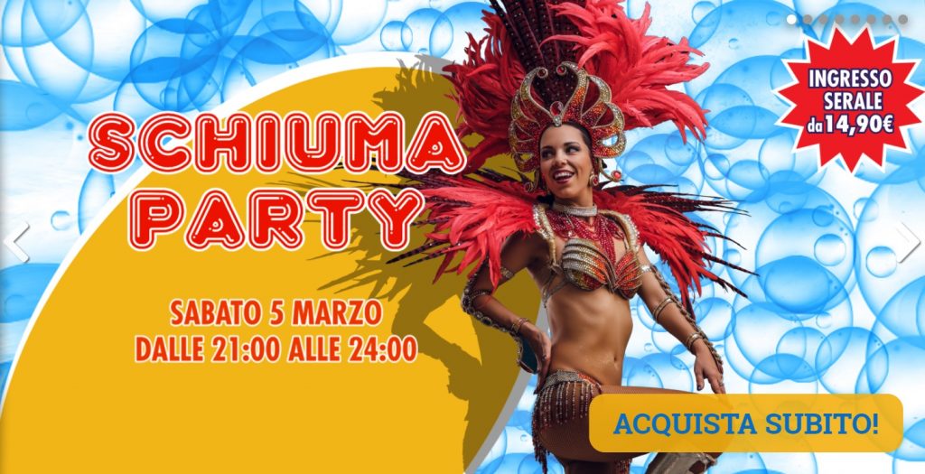 Il Carnevale di Rio arriva ad Acquaworld a ritmo di samba
