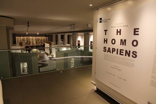 Riallestimento per “The Homo Sapiens” al museo Etnografico di Parma