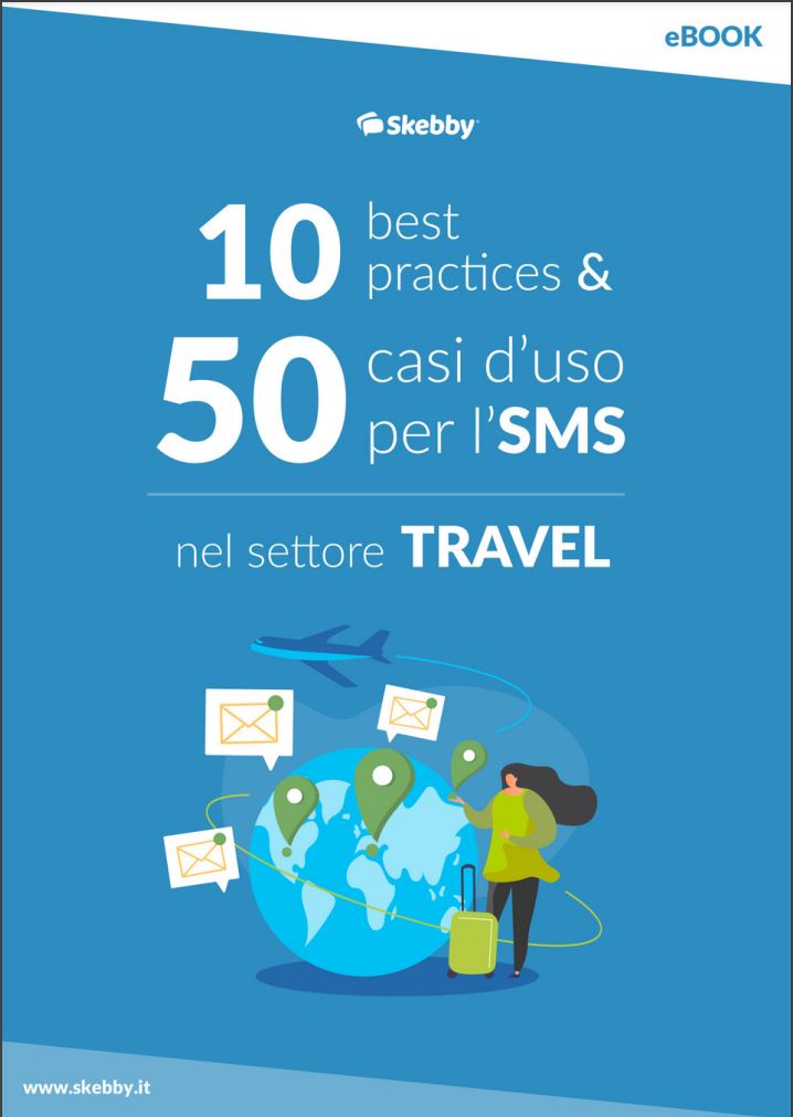 Da Skebby un ebook gratuito per SMS Marketing nel settore travel