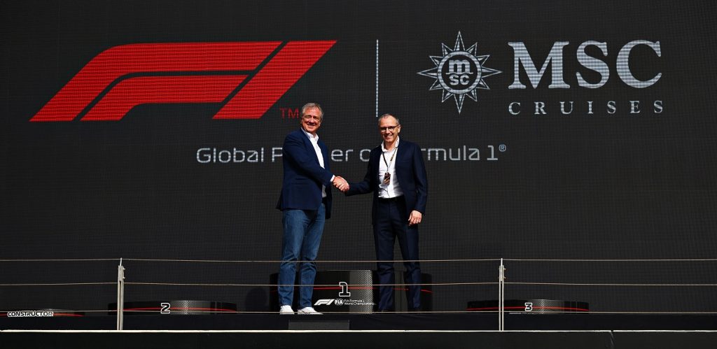 MSC Crociere Global Partner della Formula 1 per la stagione 2022