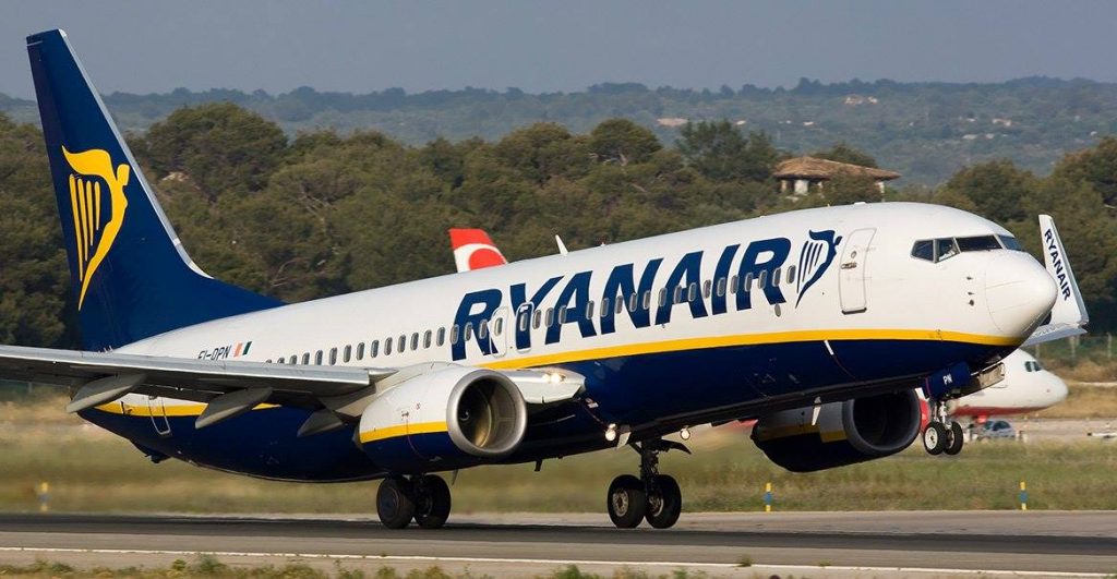 Ryanair nuove rotte: Alghero, Brindisi, Pisa, Trapani e Roma Fiumicino su Bordeaux per La Summer 22