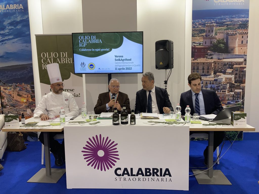 Il futuro dell’olio di Calabria IGP tra tutela e valorizzazione a Verona Fiere
