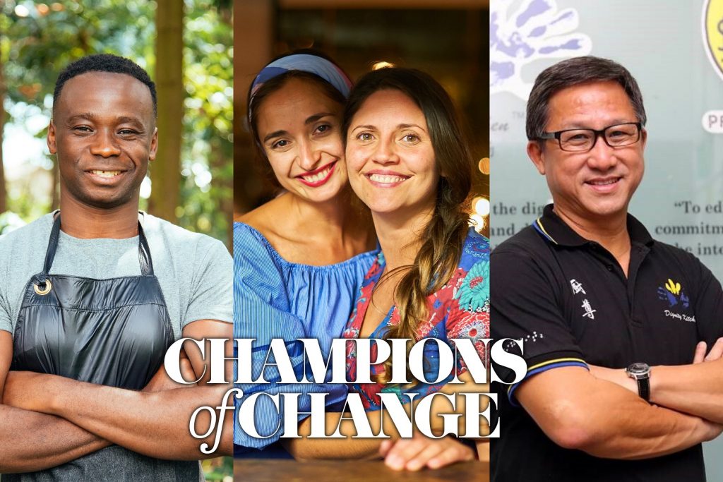 I vincitori dei premi Champions of Change 2022