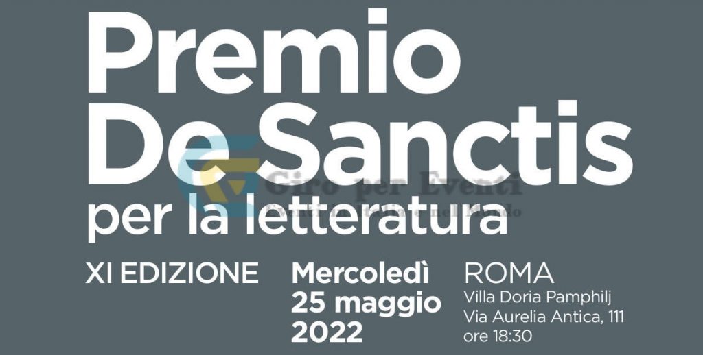 Premio De Sanctis per la letteratura XI edizione