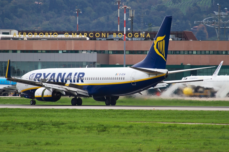 Nuovo operativo estivo Ryanair su Bologna