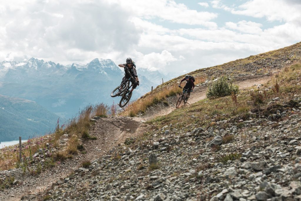 Avventure nel MTB-resort di St. Moritz sul Corviglia