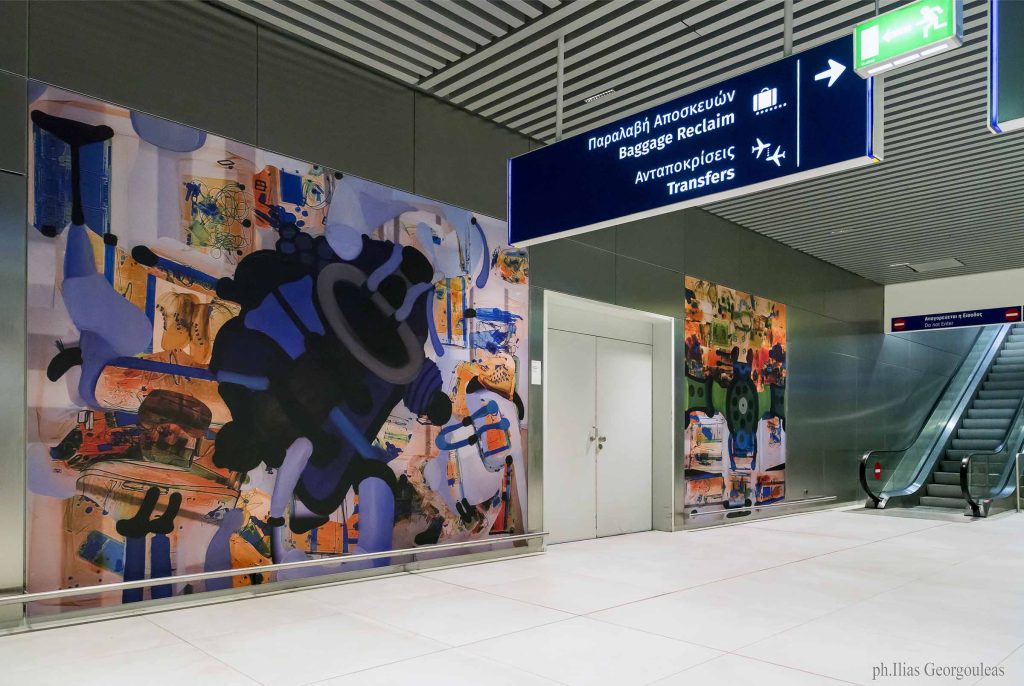 Fino all’11 settembre l’arte di Sonia Ros in mostra all’Aeroporto Internazionale di Atene