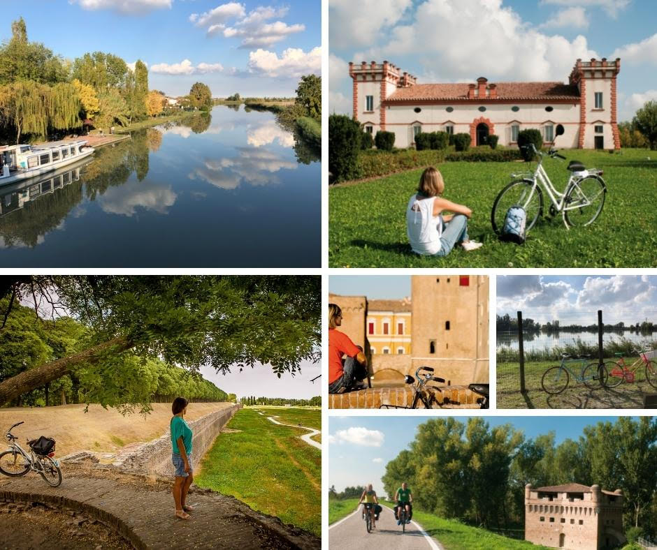 Ferrara in bici e in barca lungo gli Anelli del Po