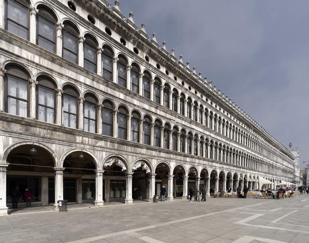Procuratie Vecchie in Piazza San Marco a Venezia aperte per Art Night 2022