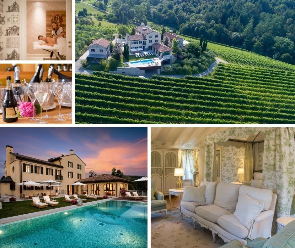 Un Relais di lusso con pool e SPA tra le colline del Prosecco