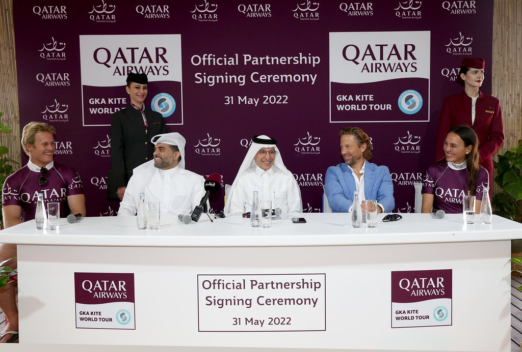 Qatar Tourism e Qatar Airways diventano Partner del Kite World Tour fino al 2024