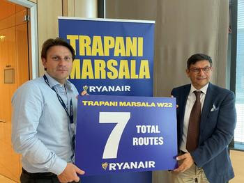 L’operativo invernale Ryanair su Trapani-Marsala