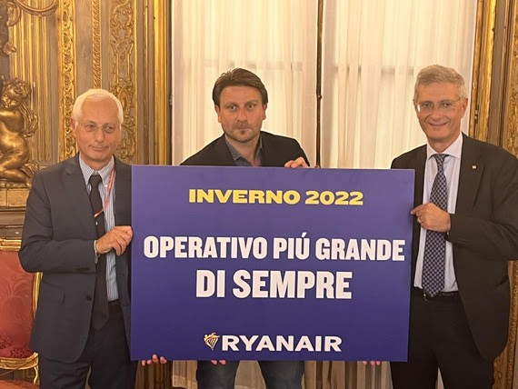 Ryanair rilancia su Genova con nuove rotte per il periodo invernale