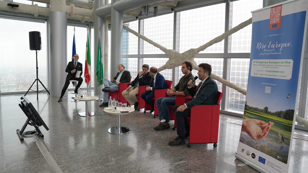 Risorsa idrica, sostenibilità agronomica e ambientale della risicoltura al Congresso Europeo del Riso a Milano
