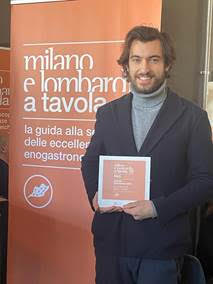 Stefano Zanini premiato “Il Giovane dell’Anno” per La Guida Milano e Lombardia a Tavola 2023