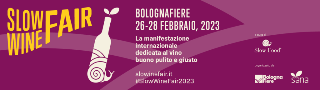 Tre conferenze online precedono Slow Wine Fair dal 26 al 28 febbraio a BolognaFiere 