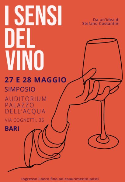 “I sensi del vino” due giorni a Bari per scoprire le eccellenze vitivinicole della Puglia