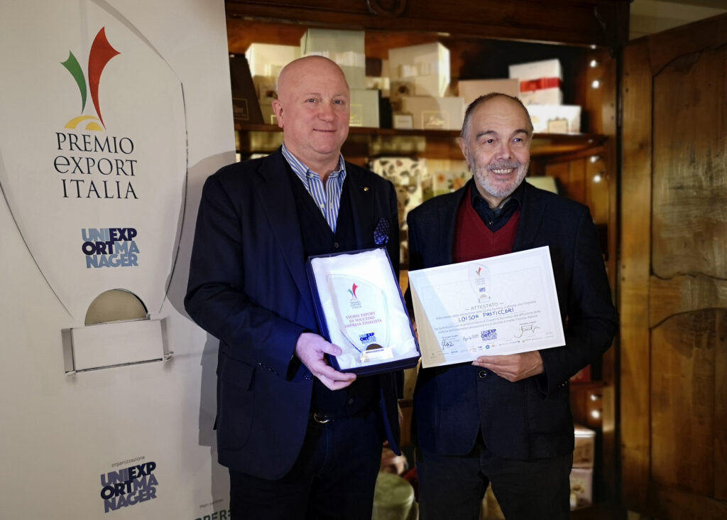 “Premio Export Italia” e “Export Champions 2023” ancora due riconoscimenti prestigiosi per Dario Loison