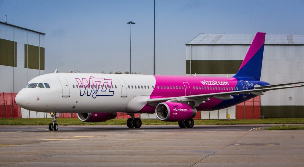 Wizz Air cresce in Sicilia con 4 aerei a Catania e sette nuove rotte
