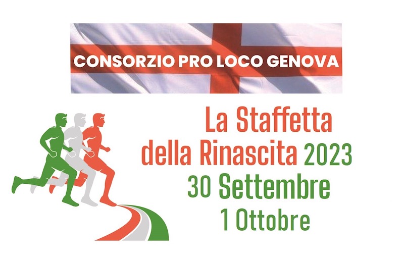 Presentata a Genova “La Staffetta della Rinascita 2023”