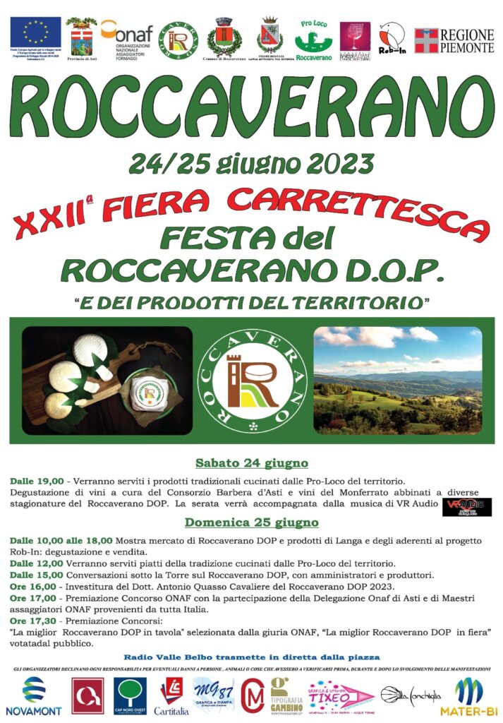 A Roccaverano in Piemonte torna la Fiera Carrettesca, tra degustazioni, premiazioni e solidarietà