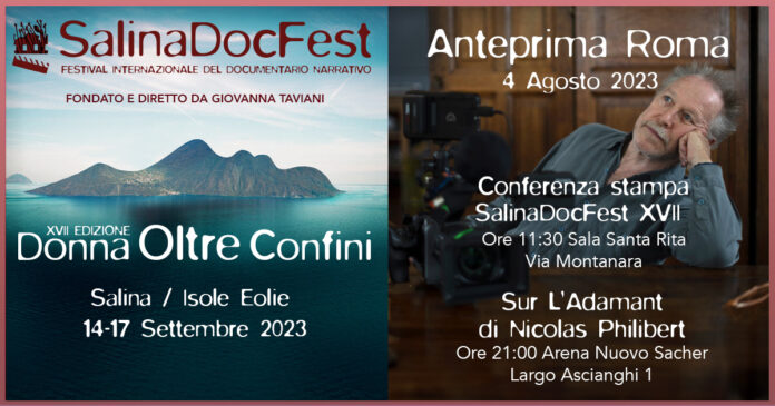 “Salina Doc Fest – Donna Oltre Confini” a Roma la presentazione