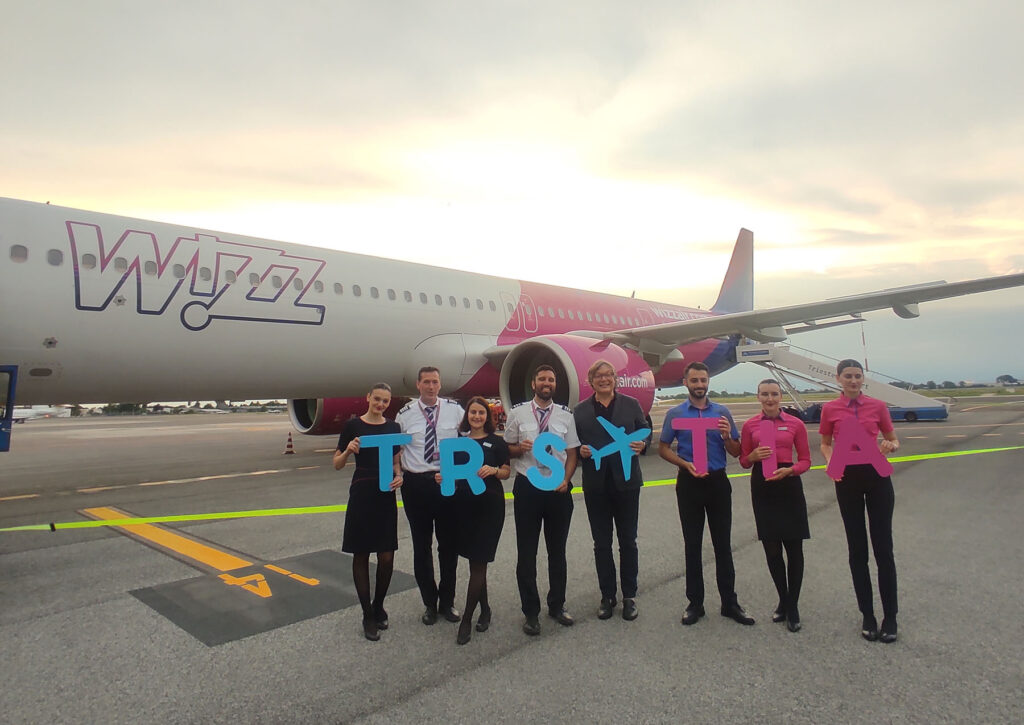 Wizz Air inaugura la nuova rotta fra Trieste e Tirana
