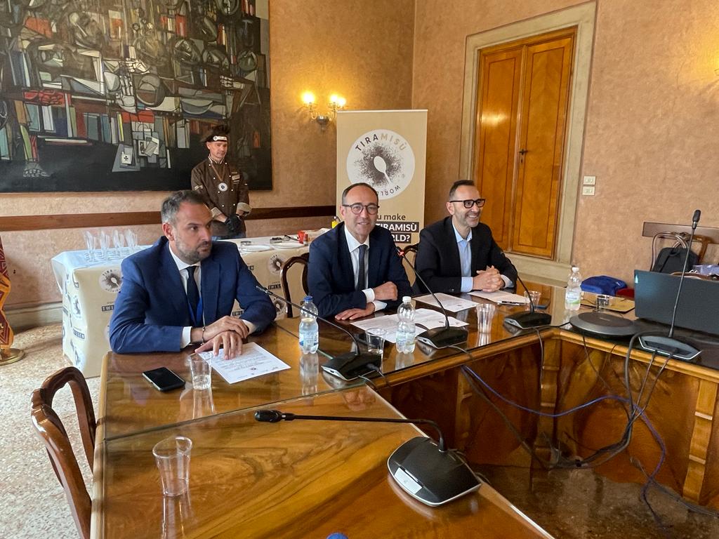 Presentata a Venezia la Tiramisu’ World Cup 2023 il dolce che promuove il Veneto e Treviso nel mondo