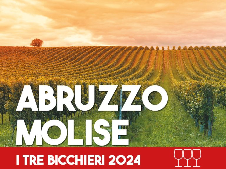 Tre Bicchieri 2024: i migliori vini di Abruzzo e Molise premiati da Gambero Rosso