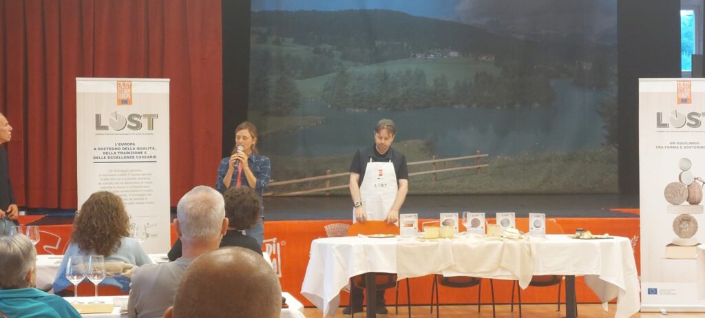 Il Trentino ospita il progetto Lost EU presentando il Puzzone di Moena DOP,  Re dei formaggi a crosta lavata