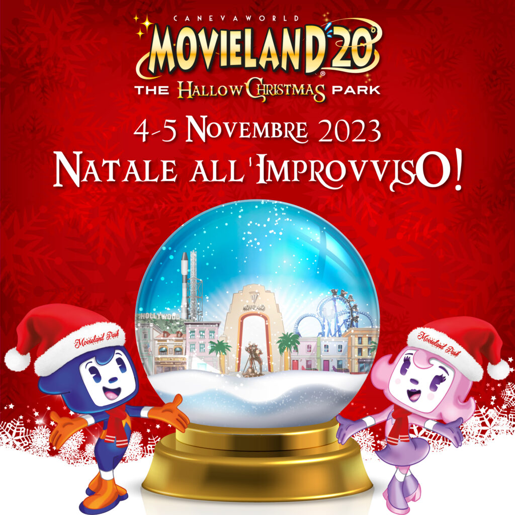 “Natale all’improvviso” A Movieland The Hollywood Park di Lazise sul Lago di Garda