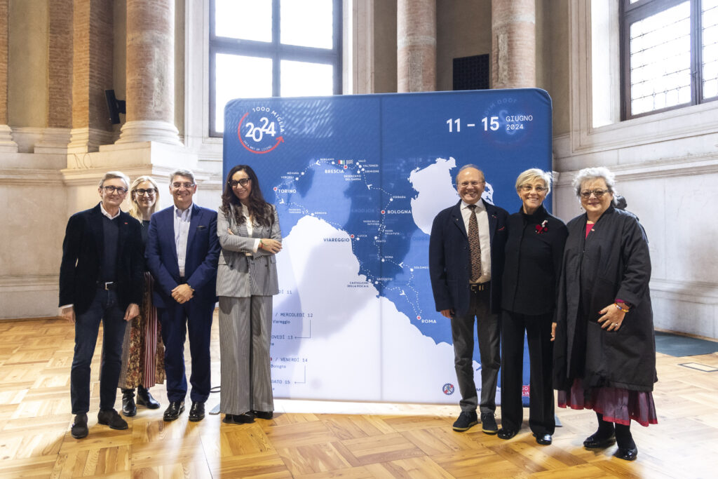 Presentata a Brescia la 1000 miglia 2024