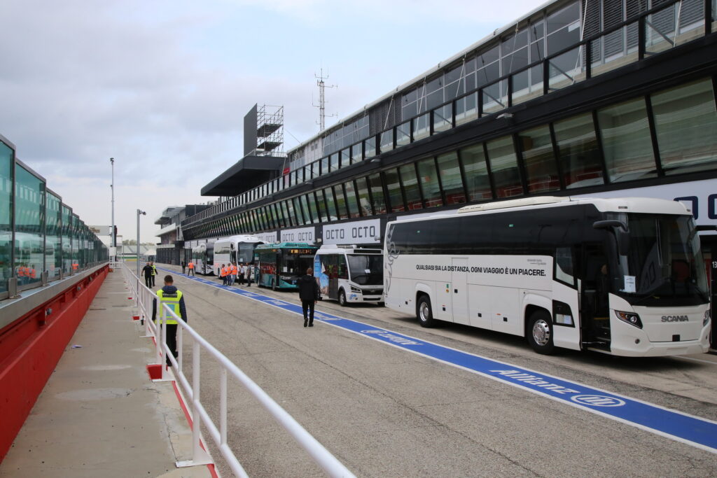 In pista a Misano pullman e bus alla Intermobility and Bus Expo organizzato dal Italian Exhibition Group