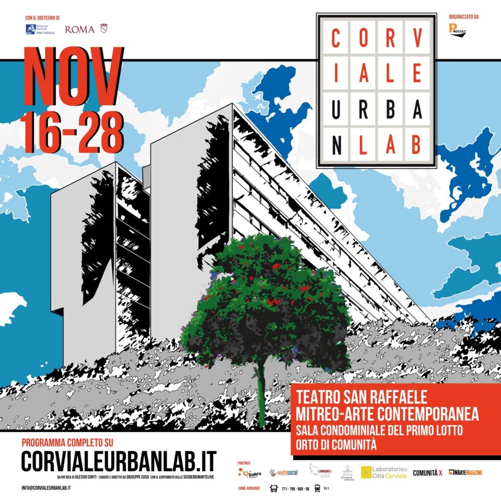 Corviale Urban Lab parte la XII edizione del festival multidisciplinare nell’area del Municipio XI di Roma