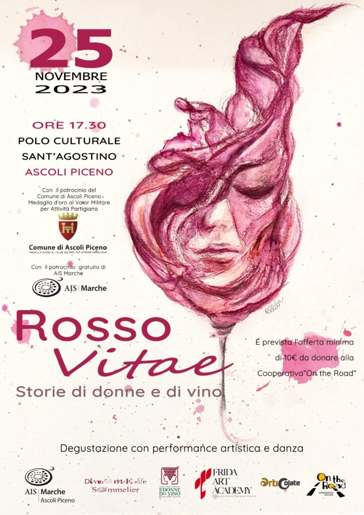 “Rosso Vitae. Storie di donne e di vino” nelle giornata nazionale contro la violenza sulle donne
