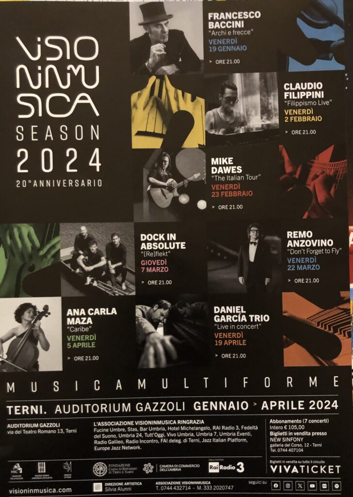 Visioninmusica 2024: presentato a Terni il programma, il concerto di Natale anticipa la rassegna