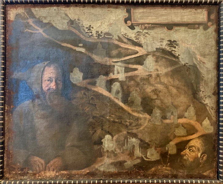 Al Sacro Monte di Varese per far rivivere la memoria dei due “inventori” del percorso immortalati in un quadro da restaurare